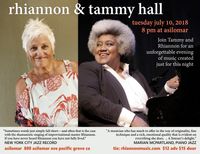 Rhiannon & Tammy Hall in Concert