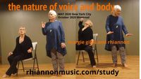 Rhiannon and Margie Gillis THE NATURE OF VOICE and BODY NYC