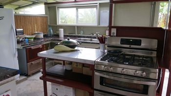 convection oven in the new lanai kitchen
