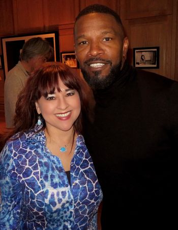 with JAMIE FOXX, Academy Award-winning actor
