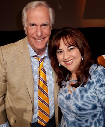 with HENRY WINKLER ("The Fonz"), Emmy-Award winning actor
