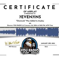 Certificate of Airplay Physical &  Digital Copy 