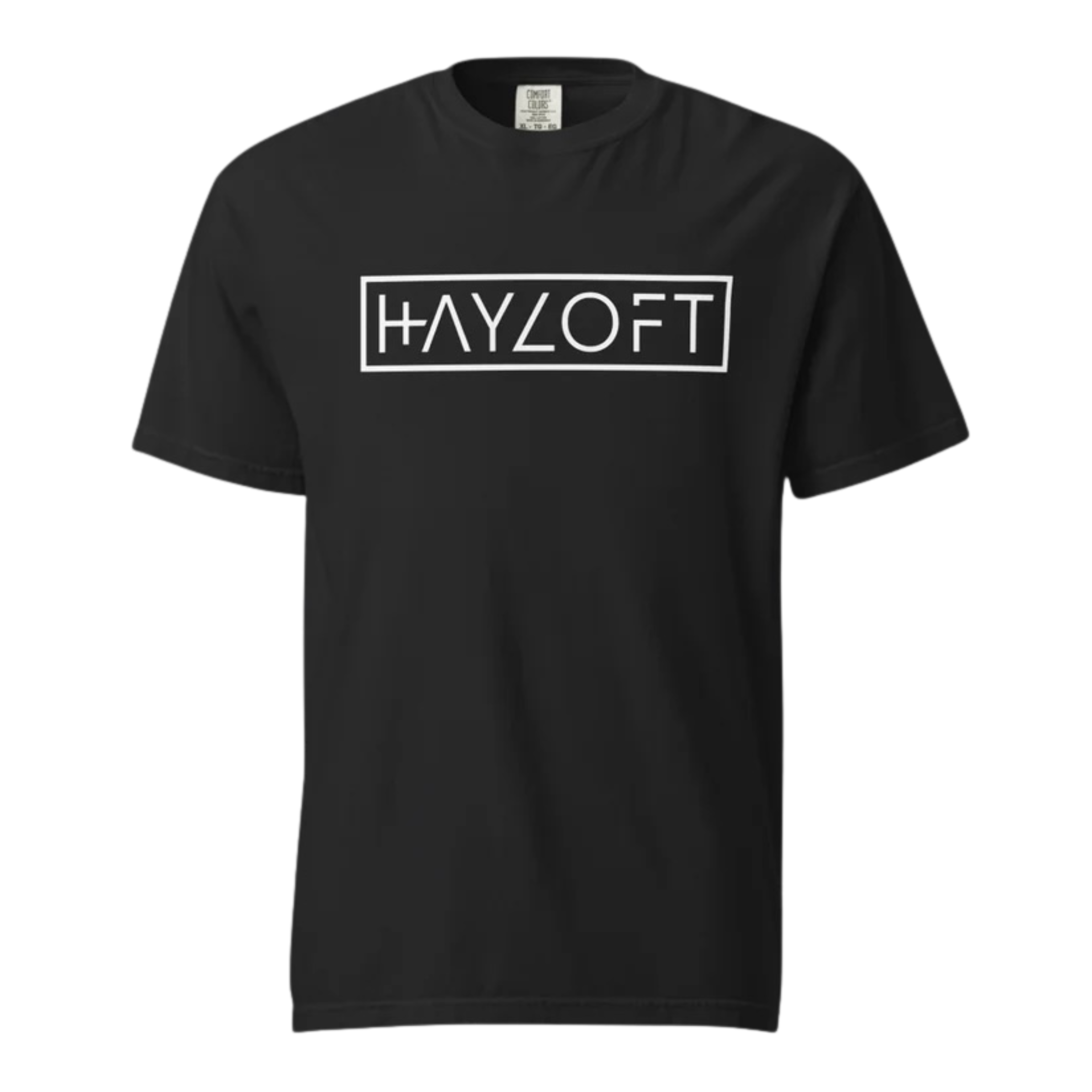 Hayloft logo tee black