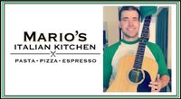 Mario's Italian Kitchen - Live Music with Ben Aaron