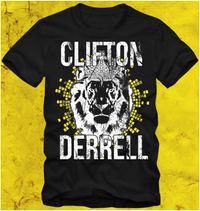 Black Clifton Derrell Lion Shirt