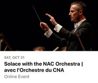 Solace with the NAC Orchestra