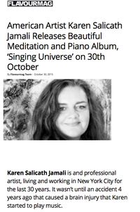 Karen Salicath Jamali releases "Singing Universe"