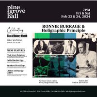 Ronnie Burrage & Holographic Principle