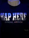 HAP HERE (City- T-Shirt) Black/Silver/Translucent