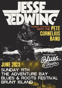 Jesse Redwing & the Pete Cornelius Band - Adventure Bay Blues and Roots Festival