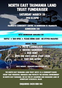 North East Tasmania Land Trust Fundraiser - CANCELLED COVID-19