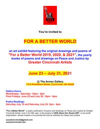 For a Better World Poetry Reading