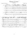 Tuba Mirum from Mozart's Requiem