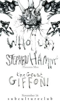 Stephen Hamm with Whollum and The Great Giffoni