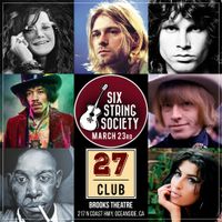 Six String Society: 27 Club Show featuring Whitney Shay as Amy Winehouse