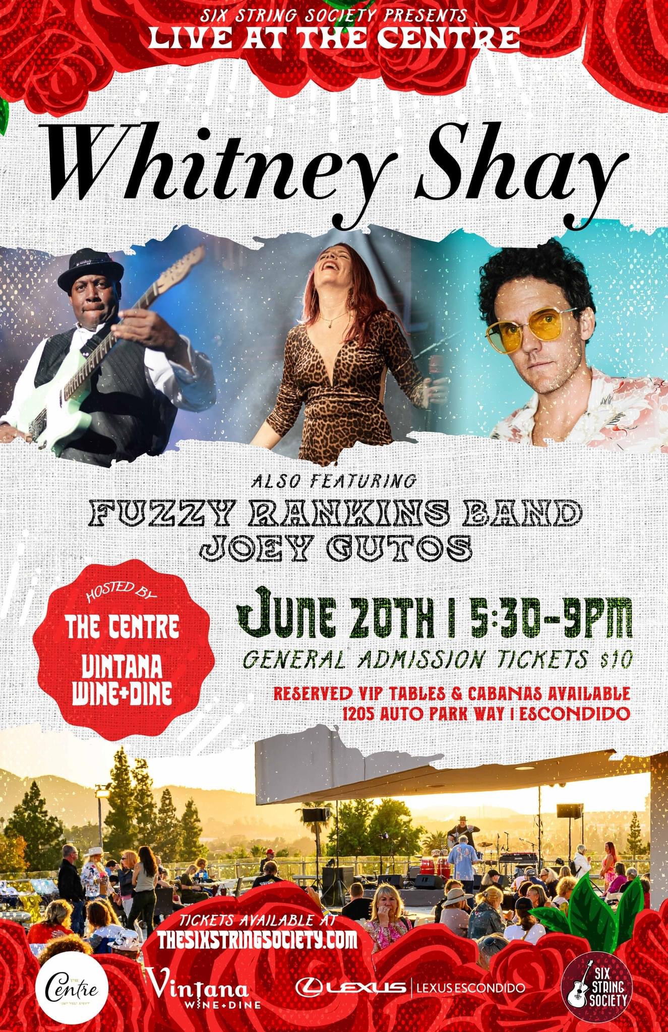 Six String Society Event @ The Centre @ The Centre - Jun 20, 2024, 5:30PM