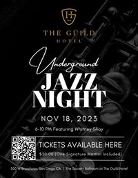 Underground Jazz Night w/ The WS Quartet