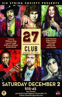 The 27 Club (Feat Whitney Shay as Amy Winehouse)