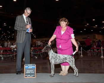 NEW CHAMPION Beaumont KC, 4 pt Major under Judge Mr. Jon Cole.
