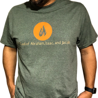 "God of Abraham, Isaac & Jacob" T-Shirt (Gentlemen Green)