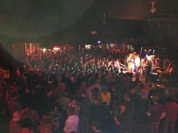 Awesome crowd at The Cabooze in Minneapolis
