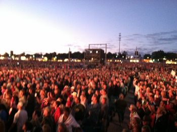 Stage view during Eric Church at WeFest 2012
