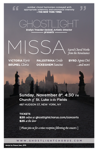 MISSA - GHOSTLIGHT Chorus