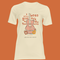 T-Shirt "I Will Sing to the Lord All My Life" 
