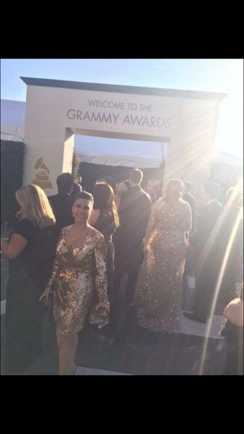 Laura at the Grammy Awards
