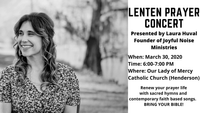 Cancelled: Lenten Prayer Concert 