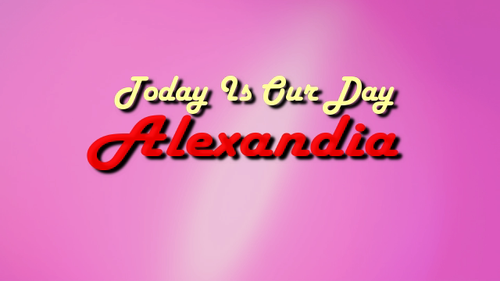 today is our day, alexandia, together, tikark