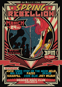 POSTPONED:  Spring Rebellion @ REGGIE'S ROCK CLUB