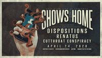 Dispositions, Renatus and Cutthroat Conspiracy SHOWS AT HOME - Live Stream