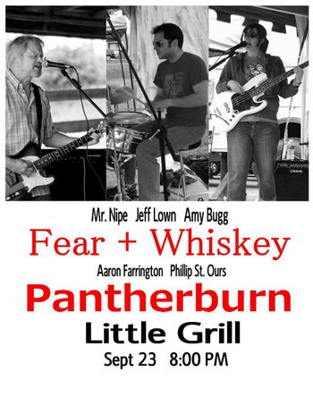 September 2011 Fear + Whiskey Flier
(Jim Nipe)
