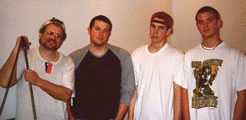 Jim Shelley, Dave Buracker, Brock Beatty & Brian Buracker (circa 1997)
