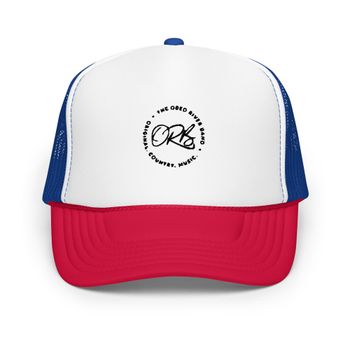 Great looking ORB Logo on a Patriotic Trucker's Cap
