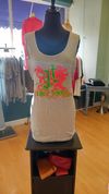 Junior Toots Logo Tank Top (Gray)