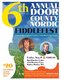 Baileys Harbor, WI: The 6th Annual Door County Nordic FiddleFest