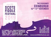 Edinburgh, Scotland: Fiddle 2019, Liz with Jenn Butterworth