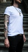 White Short Sleeve Tee