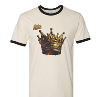 KING FALCON CROWN SHIRT (CREAM COLOR ONLY)