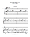 Three Moods for Horn - Horn and Piano - Full Score and Horn Part (PDF)