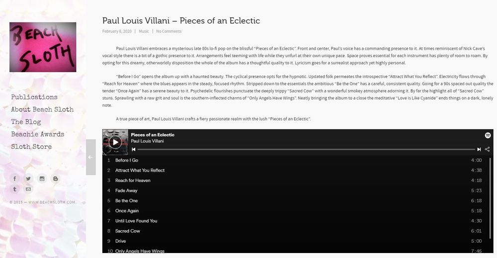 Album review from USA