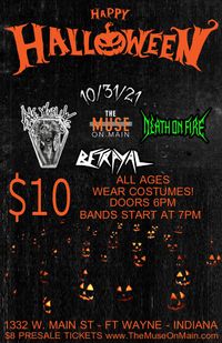 Hexxus Booking Presents:  Fake Muslims / Death on Fire / Betrayal
