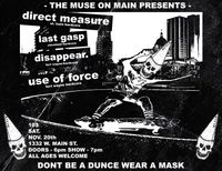 Direct Measure | Last Gasp | Disappear | Use of Force