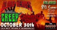 Halloween Bash - Blood of Heroes / CREEP / Cremated Souls 