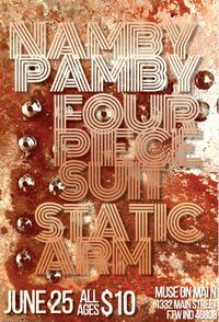 The Namby Pamby / Four Piece Suit / Static Arm