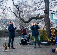 Live concert in Riverside Park - weather permitting