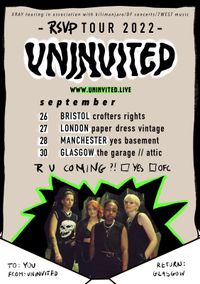 Uninvited - RSVP Tour