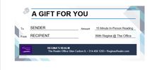 15- Min In-Person Session Gift Certificate 